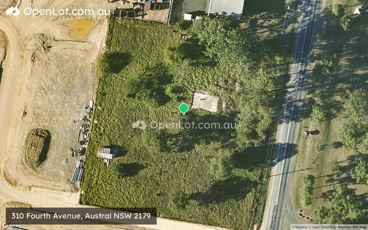 Satellite image for 310 Fourth Avenue, Austral NSW 2179
