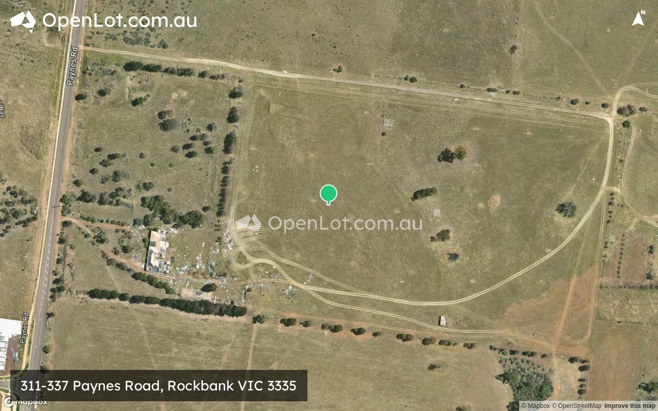 Satellite image for 311-337 Paynes Road, Rockbank VIC 3335