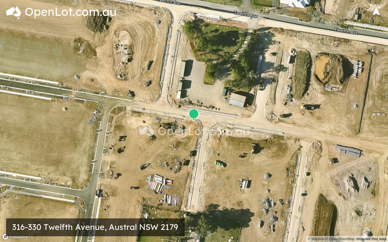 Satellite image for 316-330 Twelfth Avenue, Austral NSW 2179