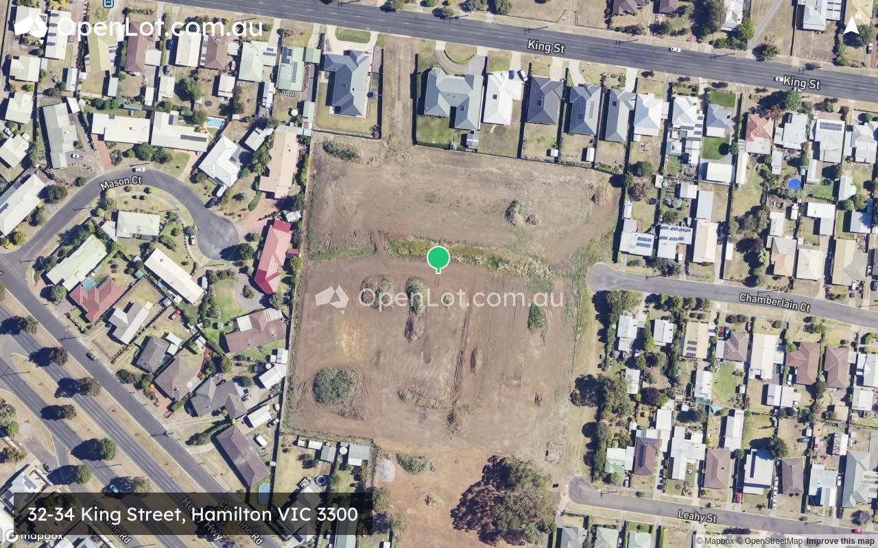 Satellite image for 32-34 King Street, Hamilton VIC 3300