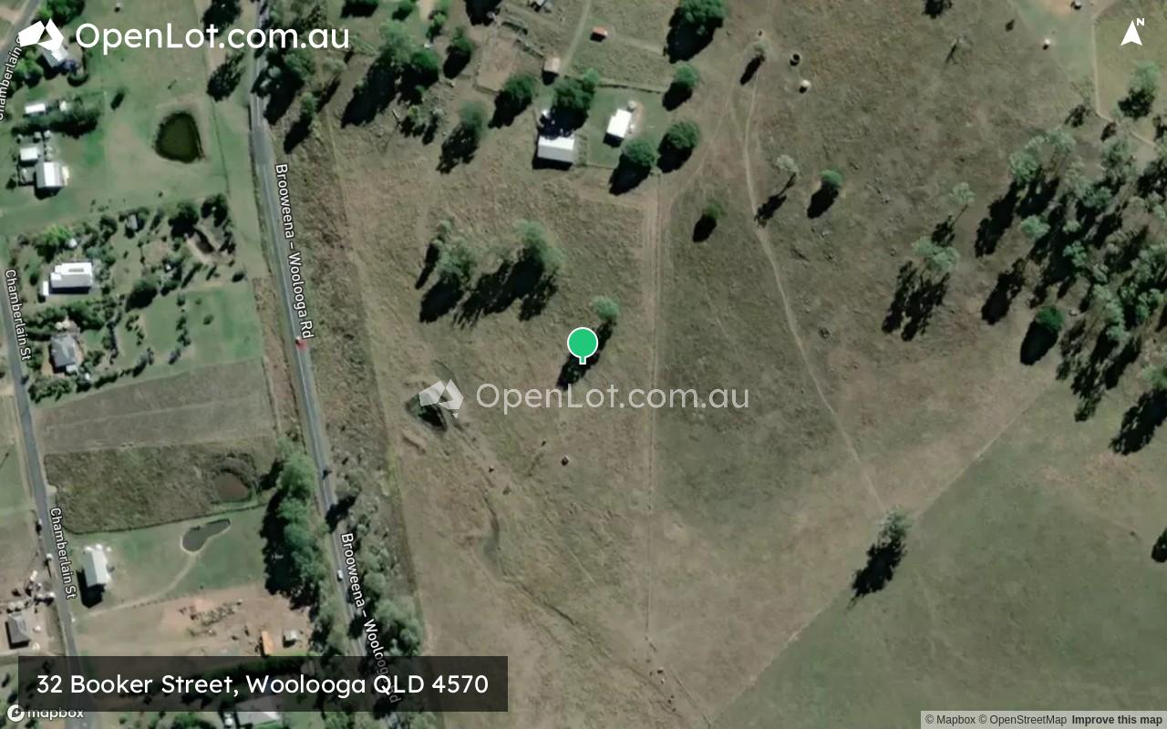 Satellite image for 32 Booker Street, Woolooga QLD 4570
