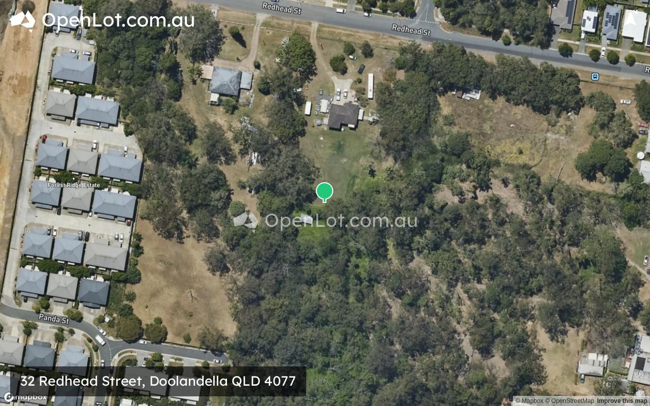 Satellite image for 32 Redhead Street, Doolandella QLD 4077