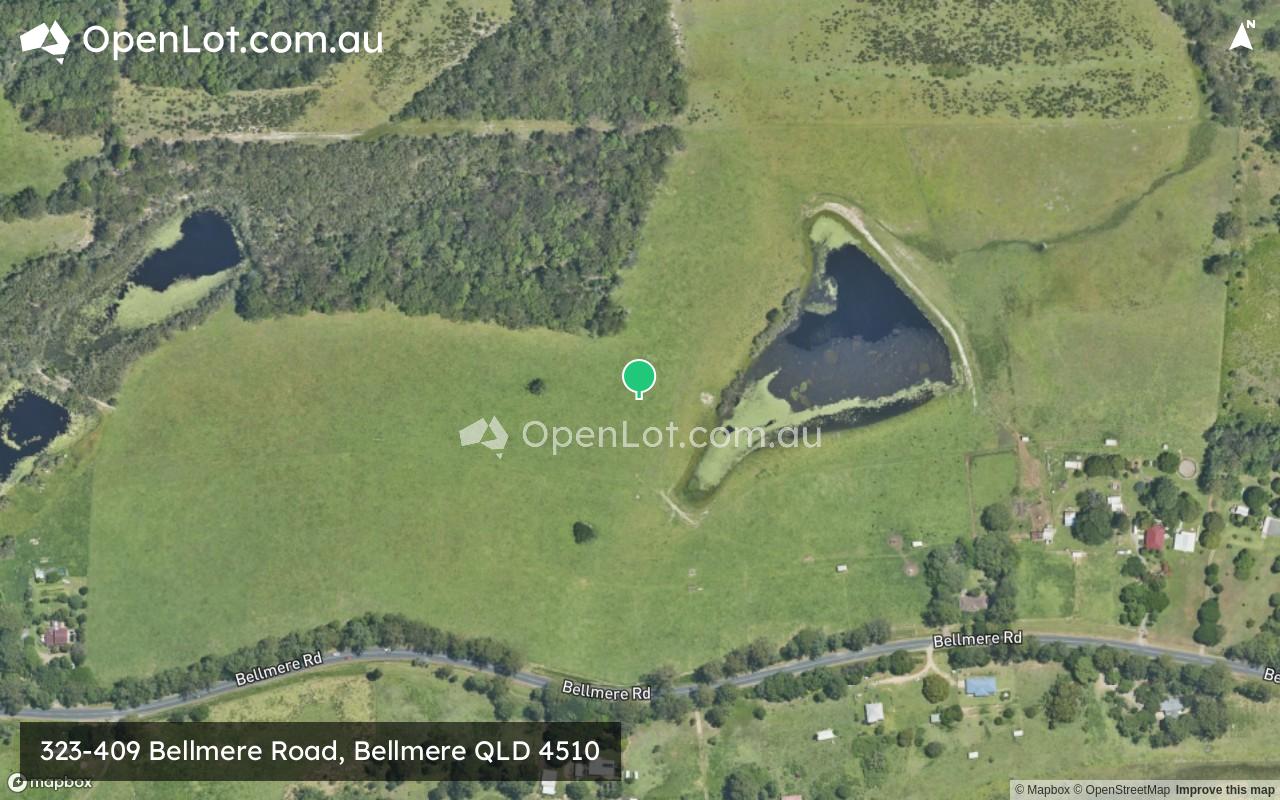 Satellite image for 323-409 Bellmere Road, Bellmere QLD 4510