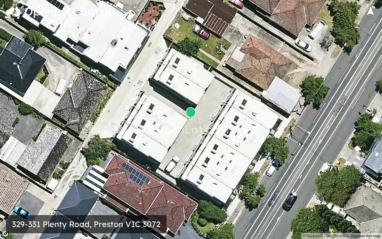 Satellite image for 329-331 Plenty Road, Preston VIC 3072