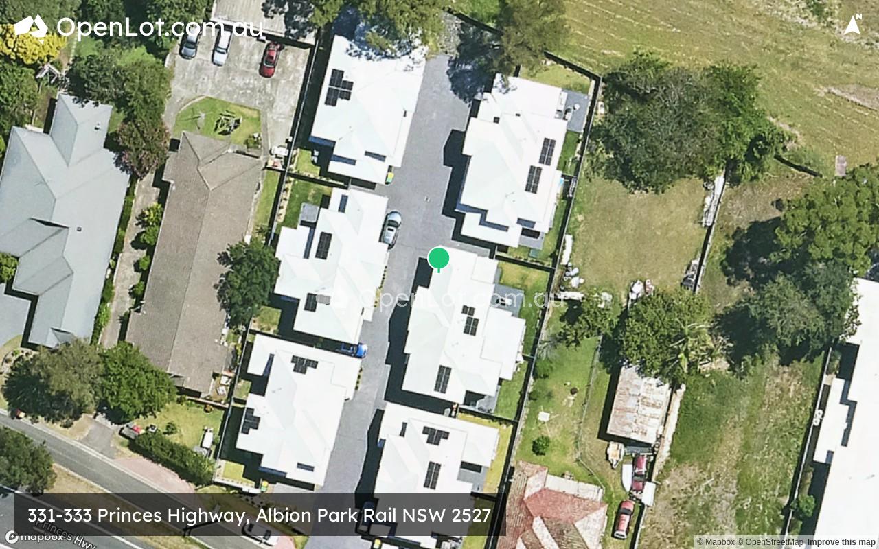 Satellite image for 331-333 Princes Highway, Albion Park Rail NSW 2527