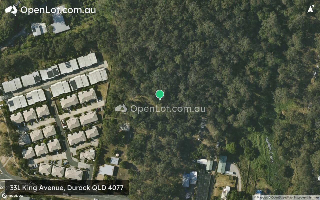 Satellite image for 331 King Avenue, Durack QLD 4077