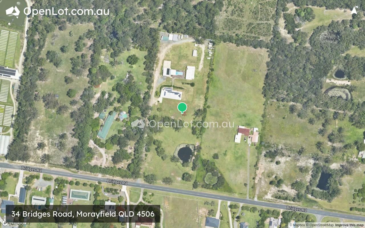 Satellite image for 34 Bridges Road, Morayfield QLD 4506