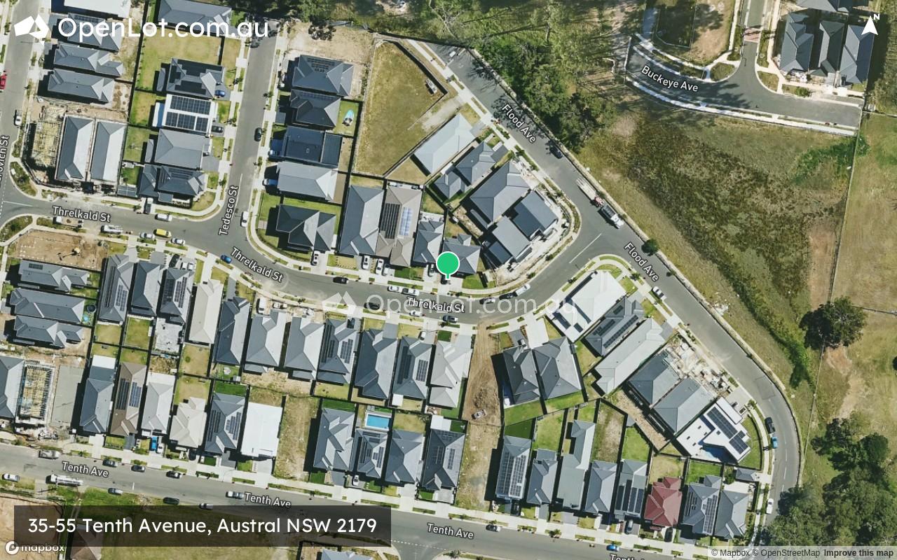 Satellite image for 35-55 Tenth Avenue, Austral NSW 2179