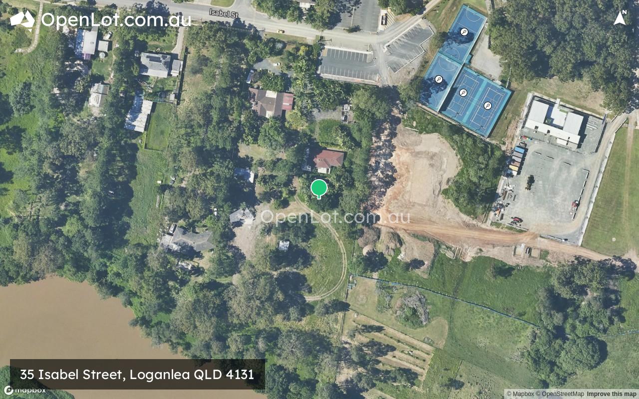 Satellite image for 35 Isabel Street, Loganlea QLD 4131