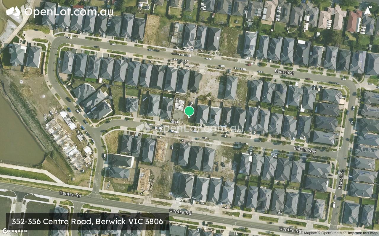 Satellite image for 352-356 Centre Road, Berwick VIC 3806