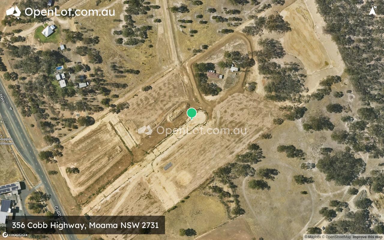 Satellite image for 356 Cobb Highway, Moama NSW 2731