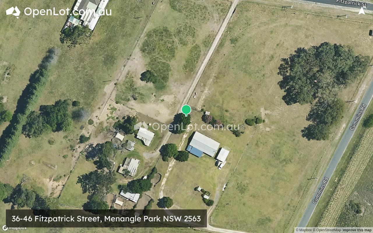 Satellite image for 36-46 Fitzpatrick Street, Menangle Park NSW 2563