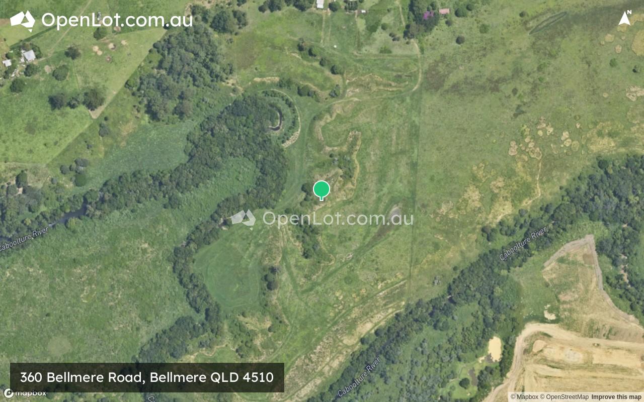 Satellite image for 360 Bellmere Road, Bellmere QLD 4510