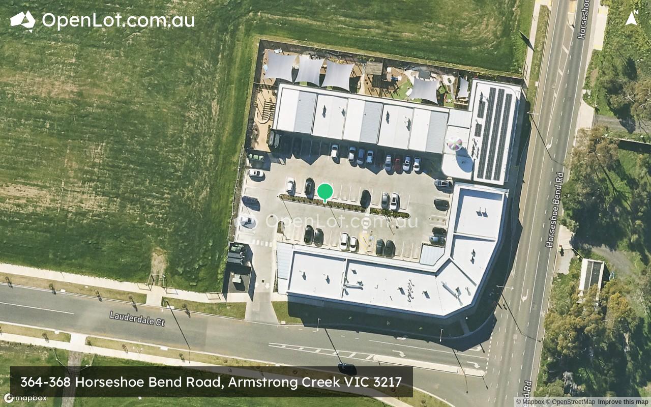 Satellite image for 364-368 Horseshoe Bend Road, Armstrong Creek VIC 3217