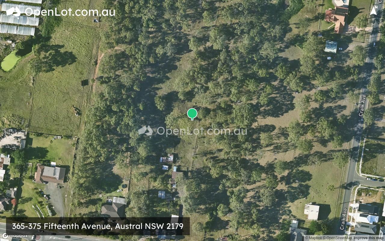 Satellite image for 365-375 Fifteenth Avenue, Austral NSW 2179