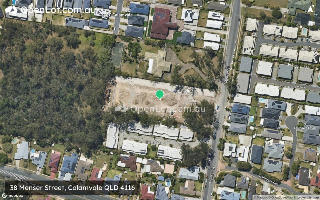 Satellite image for 38 Menser Street, Calamvale QLD 4116