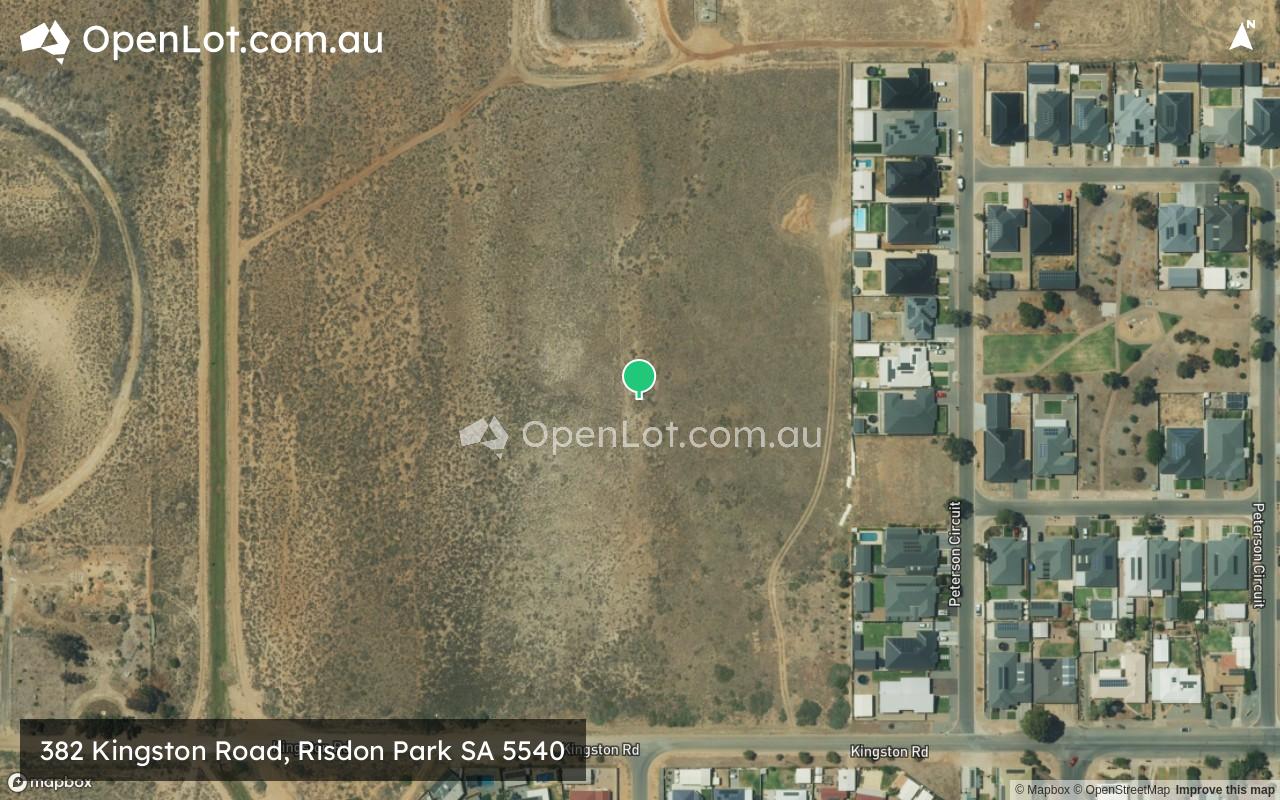 Satellite image for 382 Kingston Road, Risdon Park SA 5540