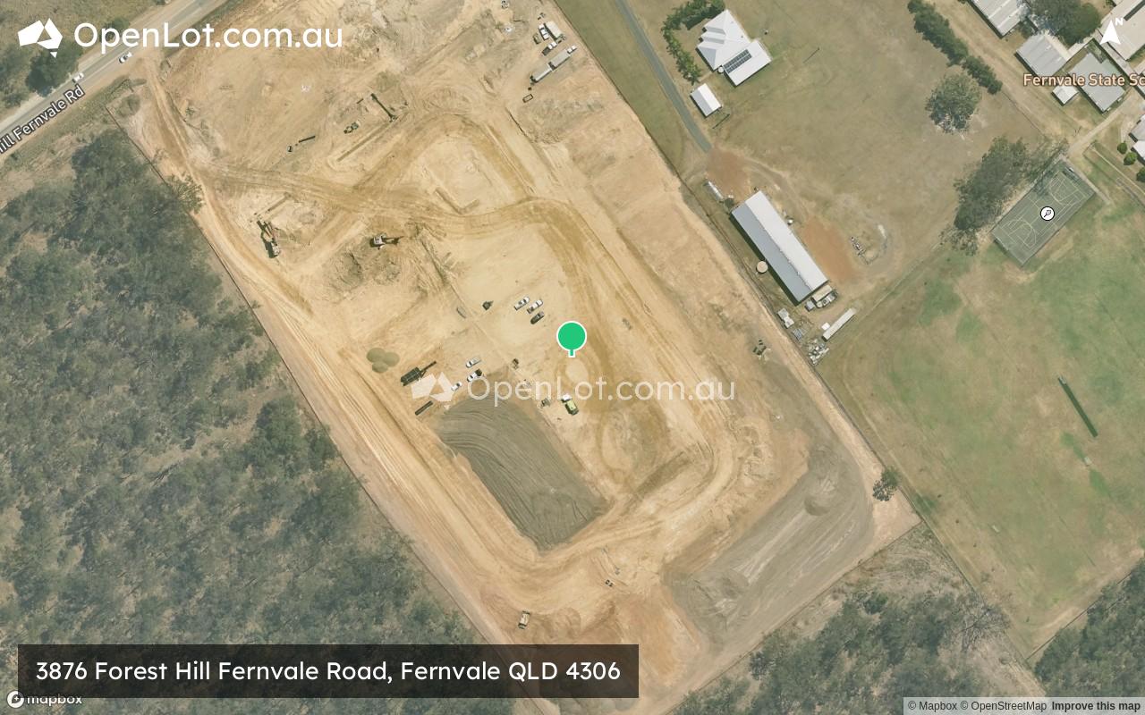 Satellite image for 3876 Forest Hill Fernvale Road, Fernvale QLD 4306