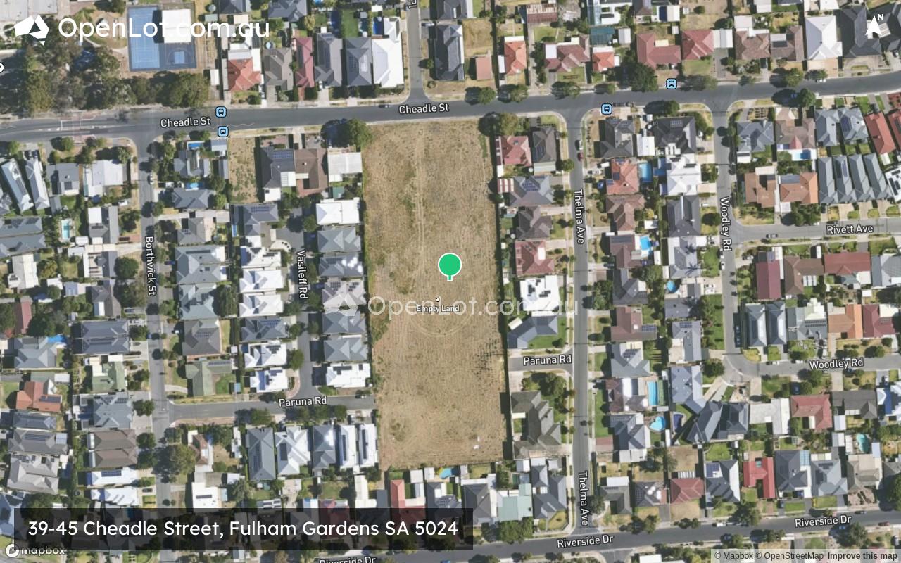 Satellite image for 39-45 Cheadle Street, Fulham Gardens SA 5024