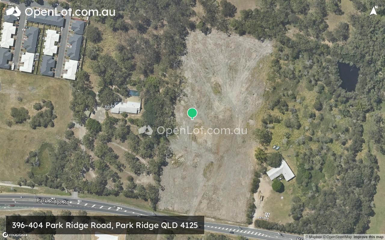 Satellite image for 396-404 Park Ridge Road, Park Ridge QLD 4125