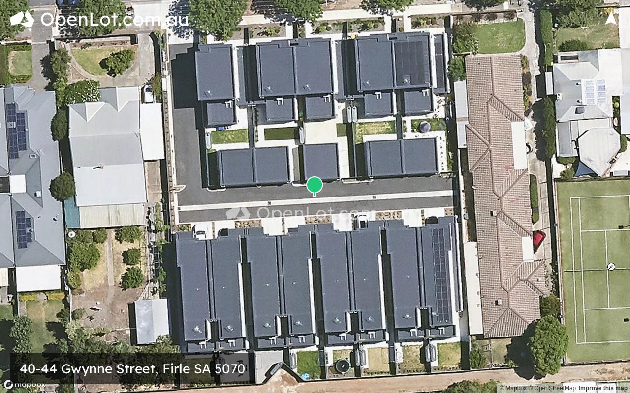 Satellite image for 40-44 Gwynne Street, Firle SA 5070