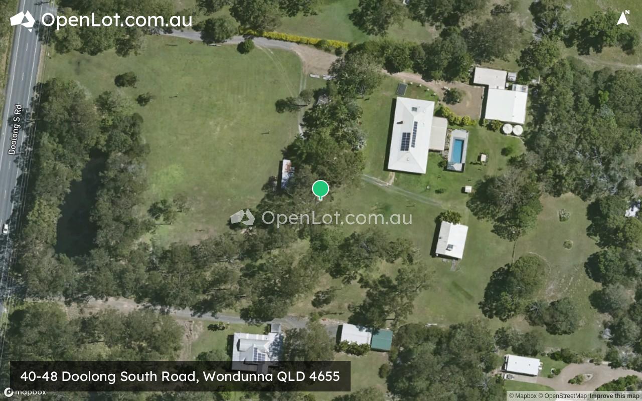 Satellite image for 40-48 Doolong South Road, Wondunna QLD 4655