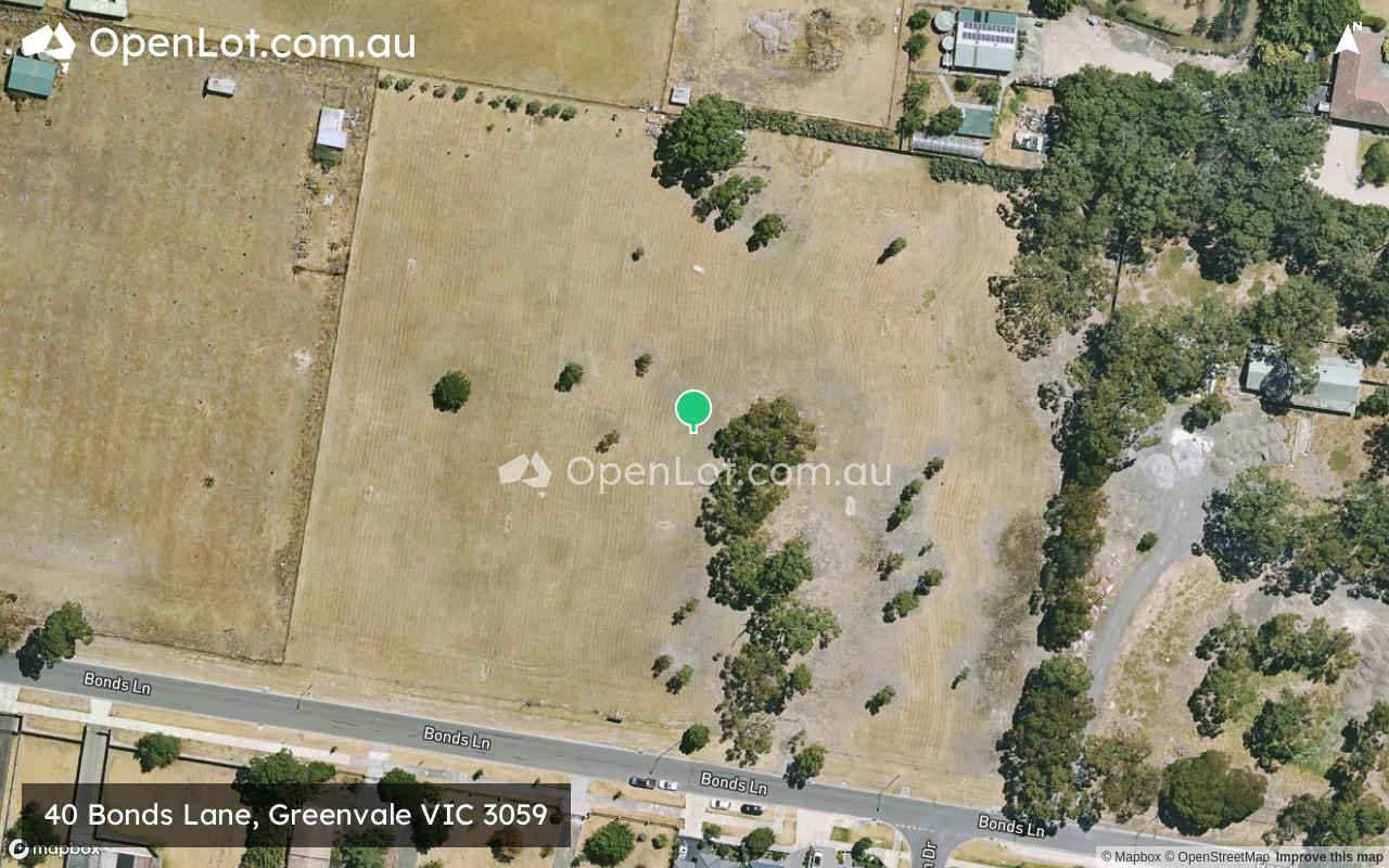 Satellite image for 40 Bonds Lane, Greenvale VIC 3059