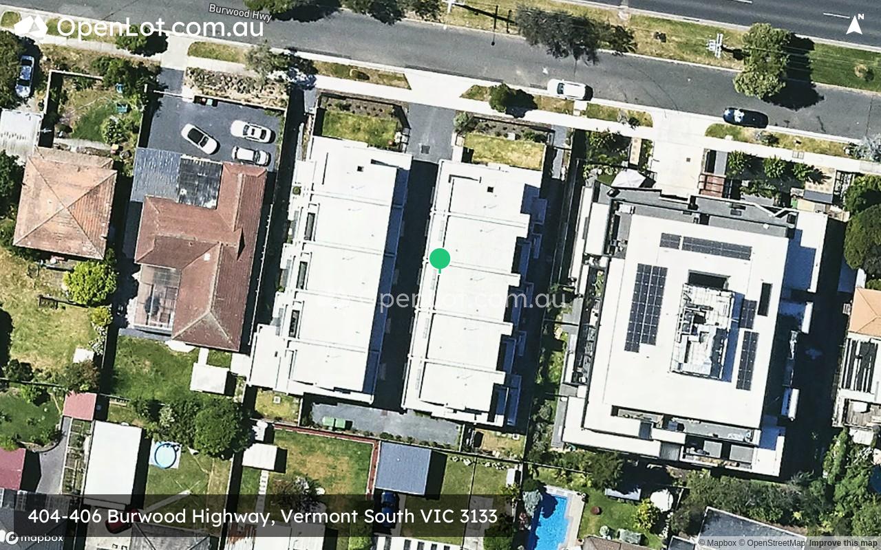 Satellite image for 404-406 Burwood Highway, Vermont South VIC 3133