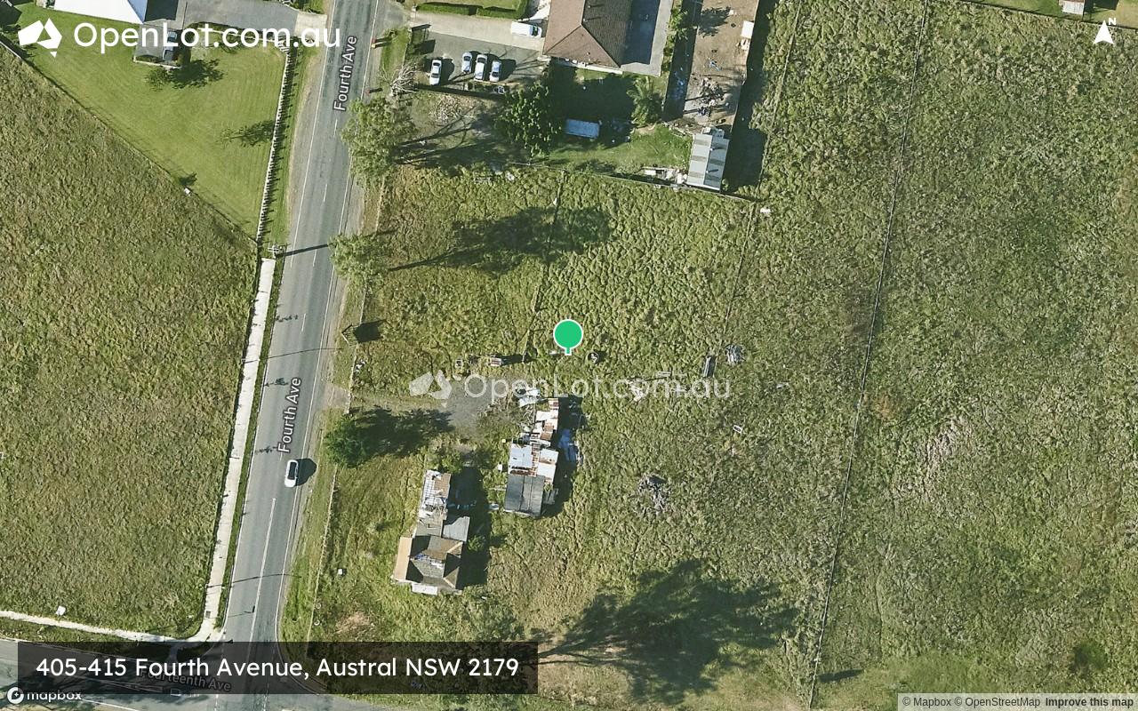 Satellite image for 405-415 Fourth Avenue, Austral NSW 2179