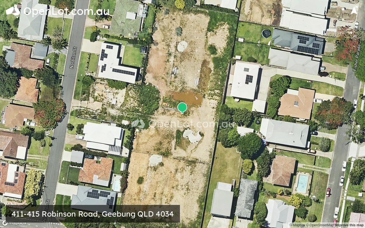 Satellite image for 411-415 Robinson Road, Geebung QLD 4034