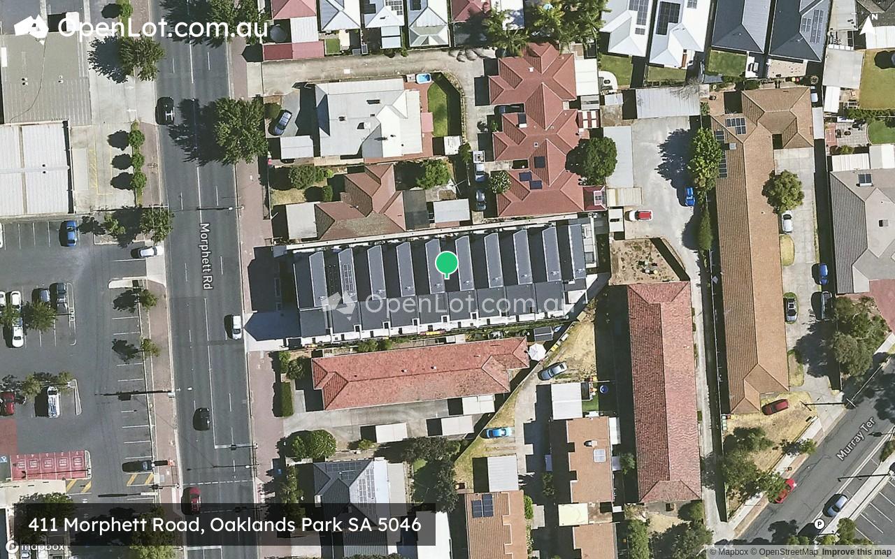 Satellite image for 411 Morphett Road, Oaklands Park SA 5046