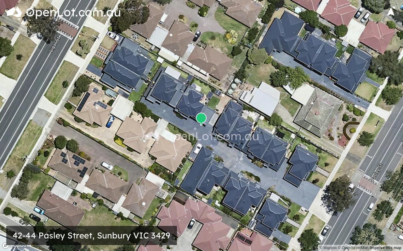 Satellite image for 42-44 Pasley Street, Sunbury VIC 3429