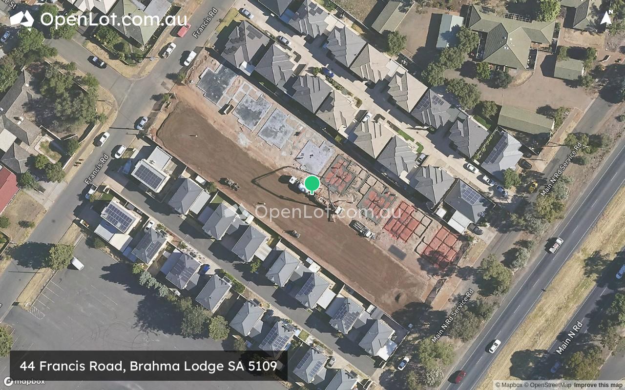 Satellite image for 44 Francis Road, Brahma Lodge SA 5109