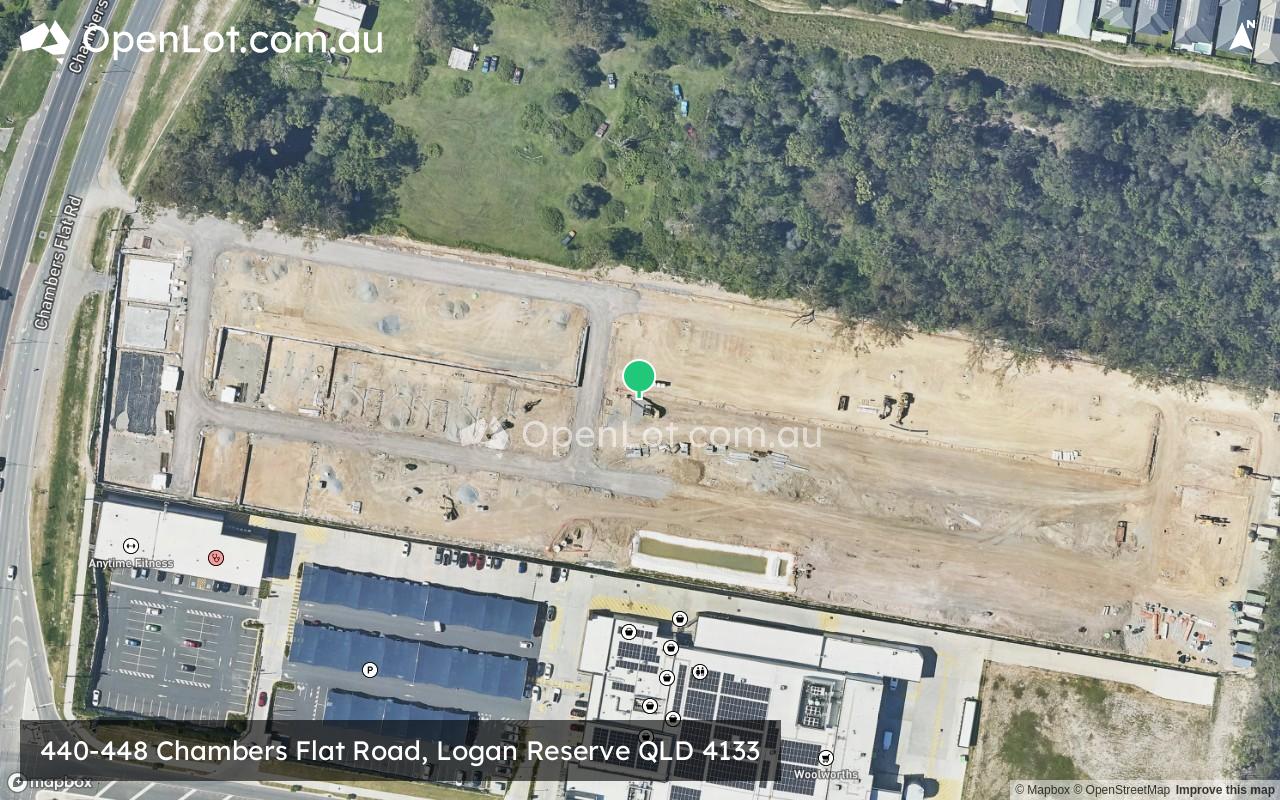 Satellite image for 440-448 Chambers Flat Road, Logan Reserve QLD 4133