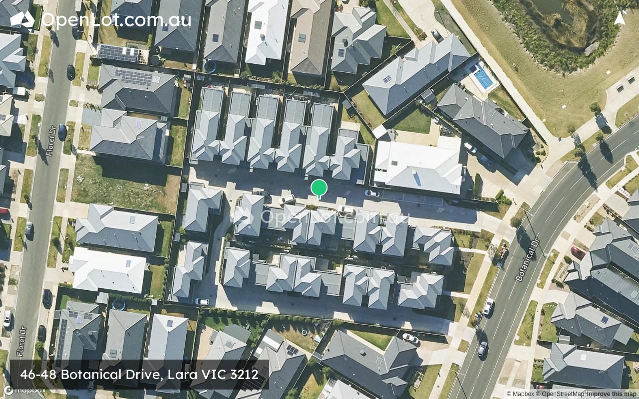 Satellite image for 46-48 Botanical Drive, Lara VIC 3212
