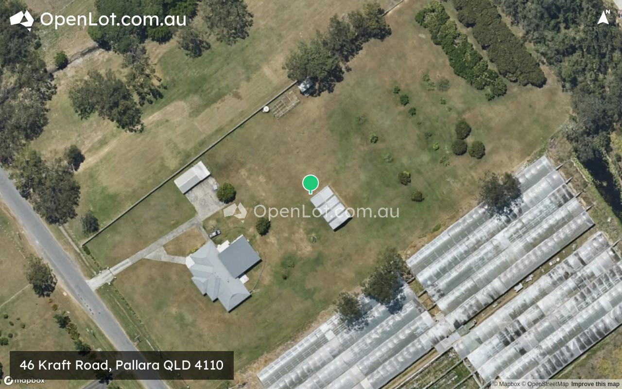 Satellite image for 46 Kraft Road, Pallara QLD 4110