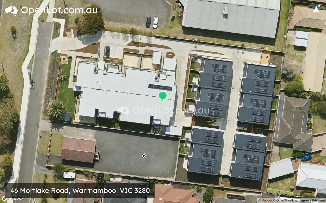 Satellite image for 46 Mortlake Road, Warrnambool VIC 3280