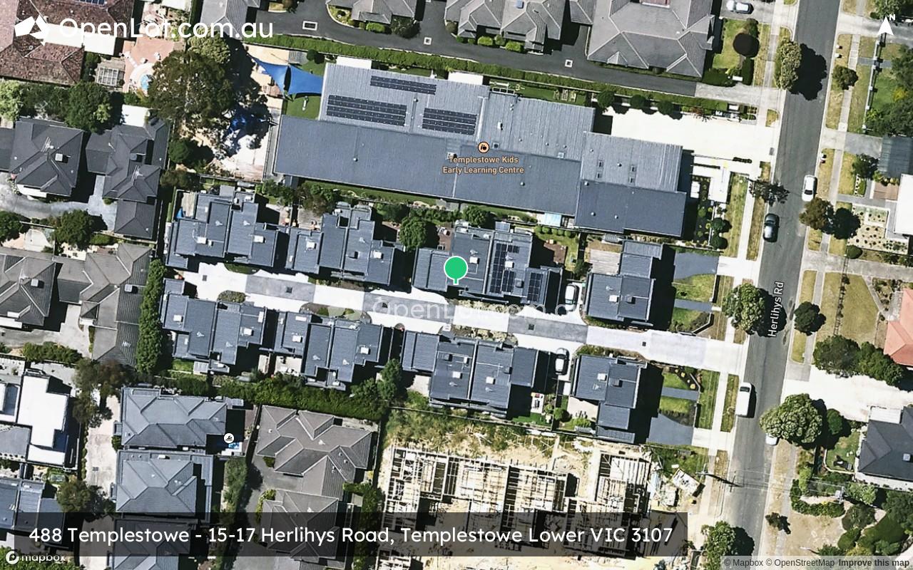 Satellite image for 488 Templestowe - 15-17 Herlihys Road, Templestowe Lower VIC 3107