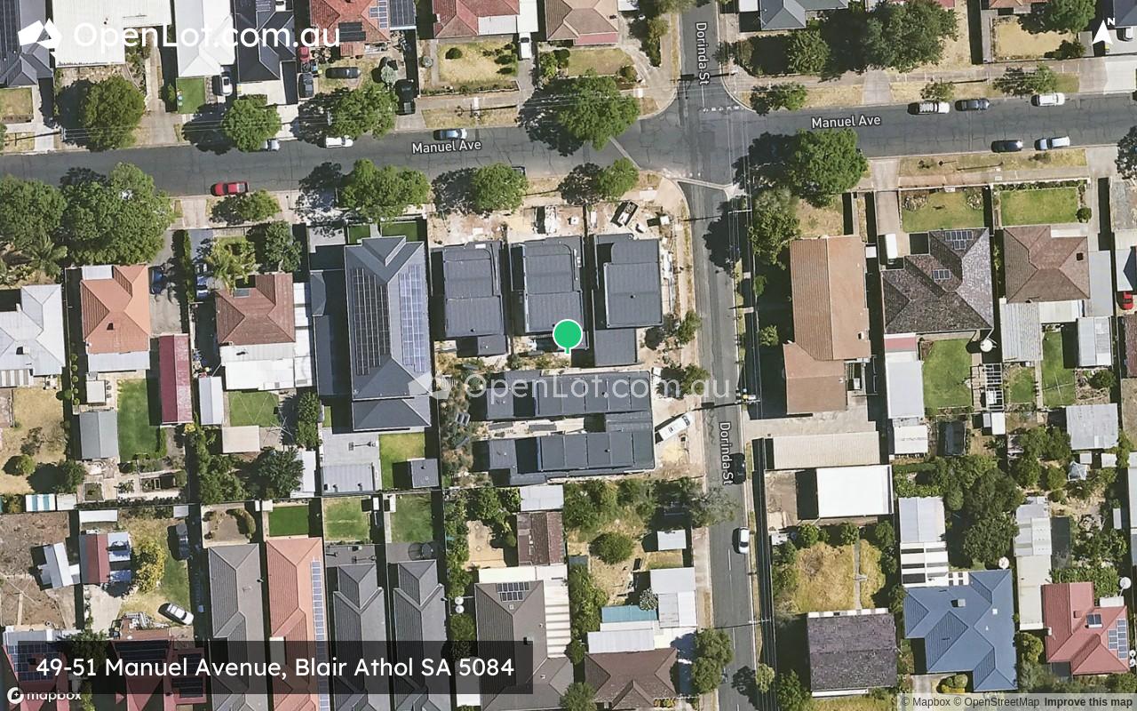 Satellite image for 49-51 Manuel Avenue, Blair Athol SA 5084