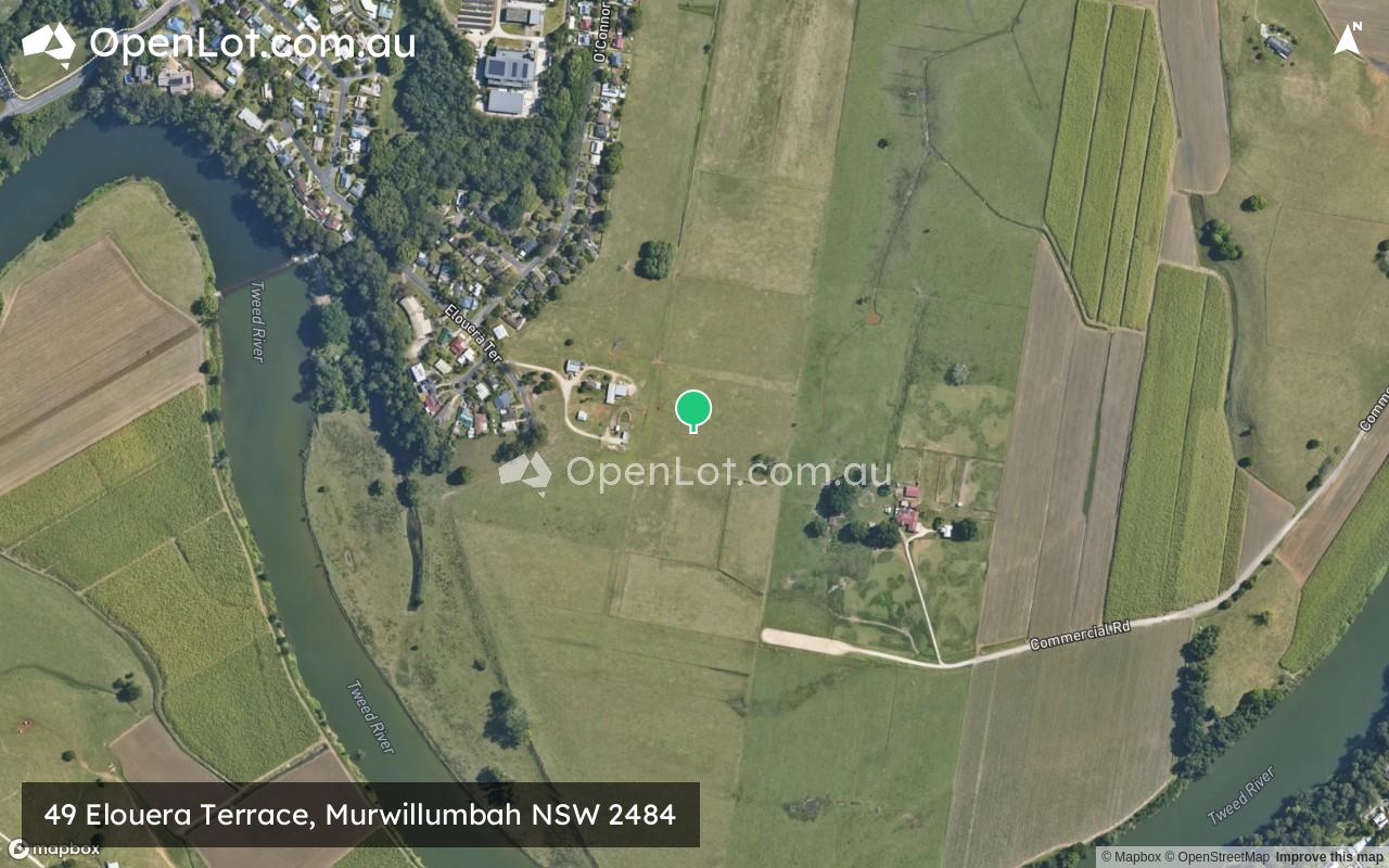 Satellite image for 49 Elouera Terrace, Murwillumbah NSW 2484