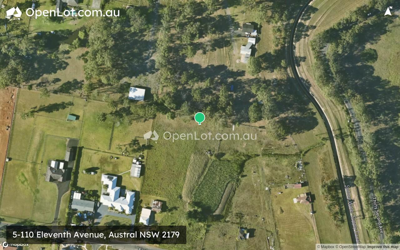 Satellite image for 5-110 Eleventh Avenue, Austral NSW 2179