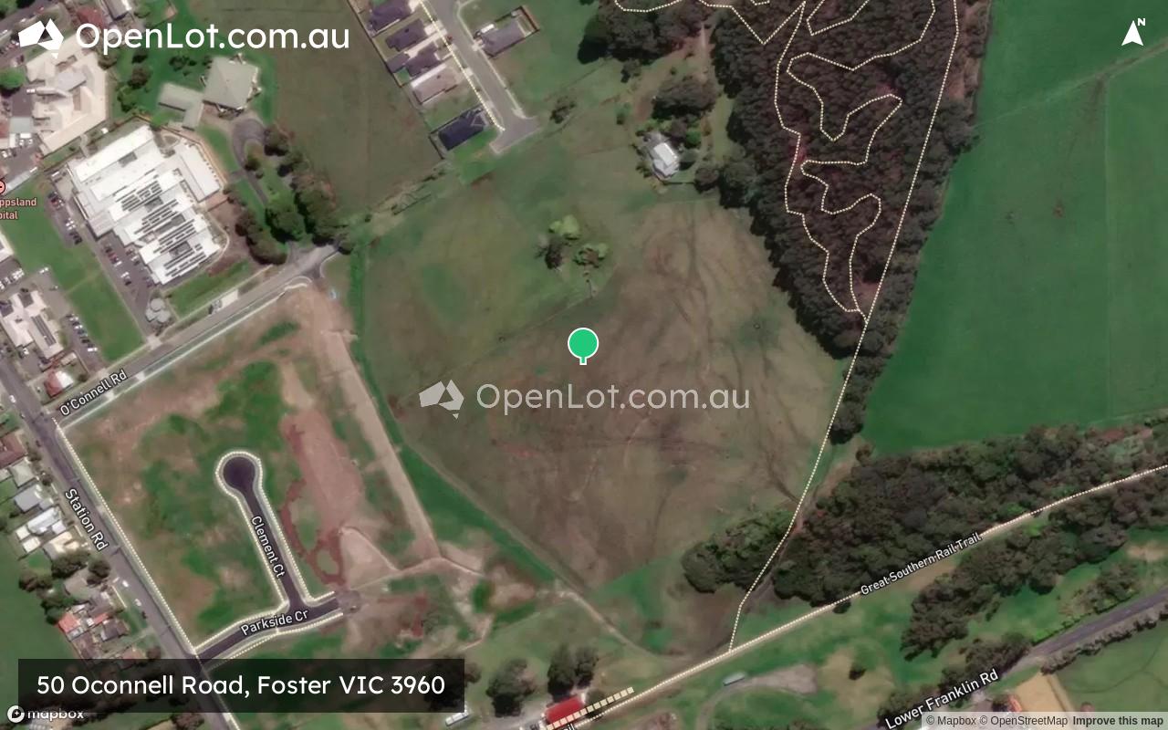 Satellite image for 50 Oconnell Road, Foster VIC 3960