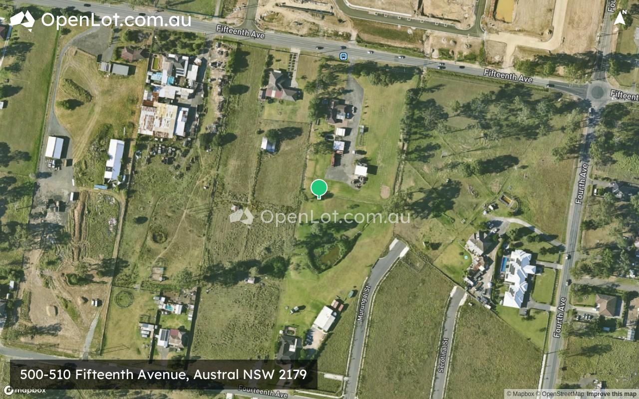 Satellite image for 500-510 Fifteenth Avenue, Austral NSW 2179