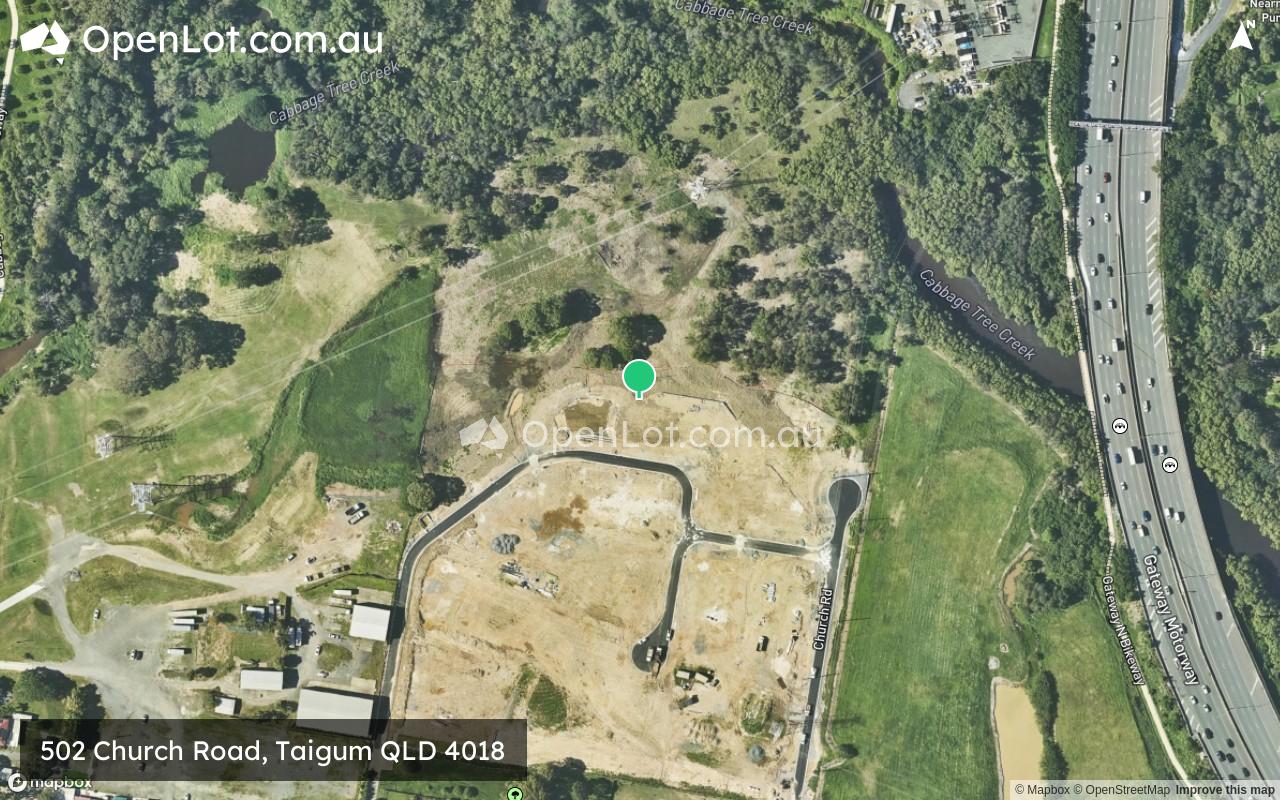 Satellite image for 502 Church Road, Taigum QLD 4018