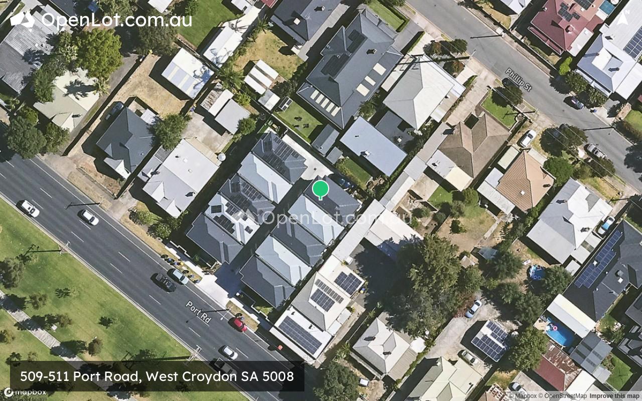 Satellite image for 509-511 Port Road, West Croydon SA 5008