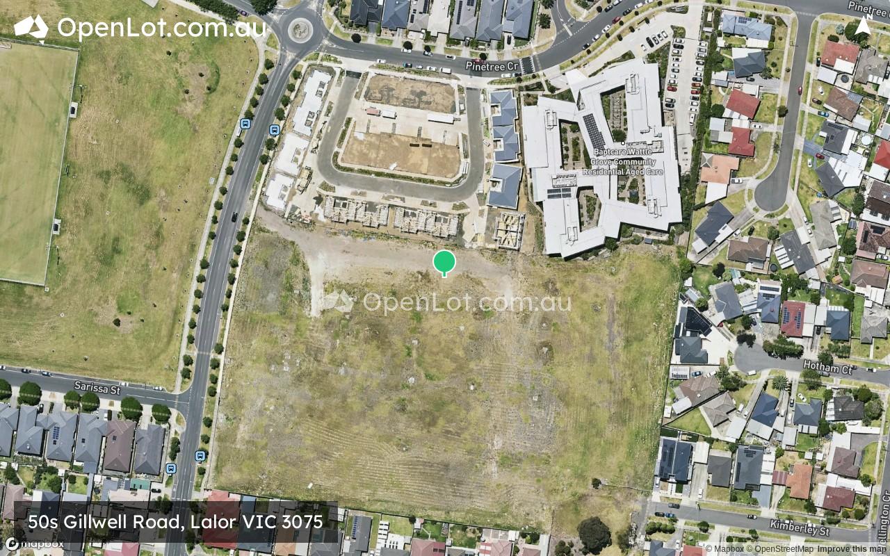 Satellite image for 50s Gillwell Road, Lalor VIC 3075