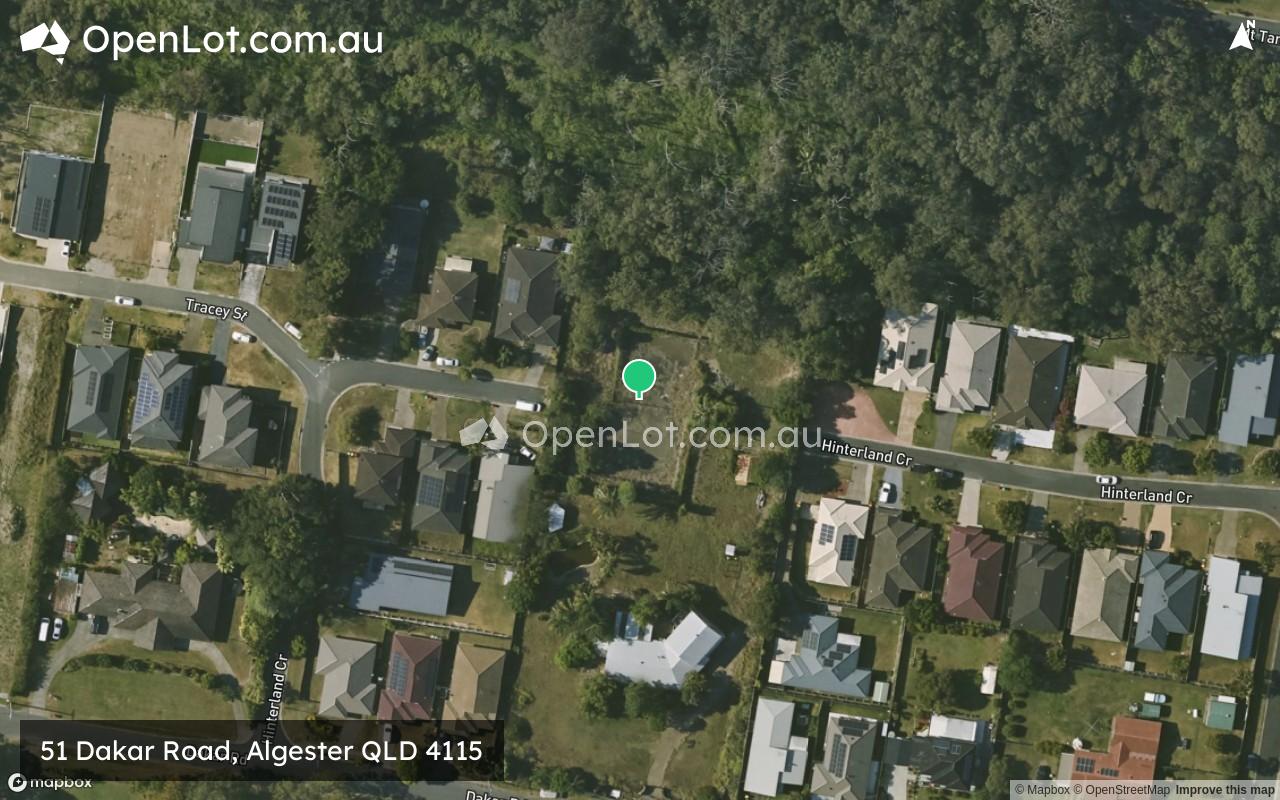 Satellite image for 51 Dakar Road, Algester QLD 4115