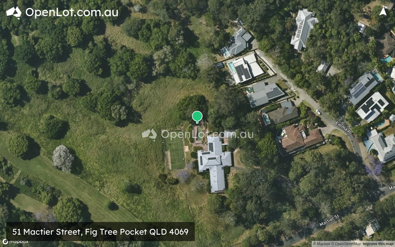 Satellite image for 51 Mactier Street, Fig Tree Pocket QLD 4069