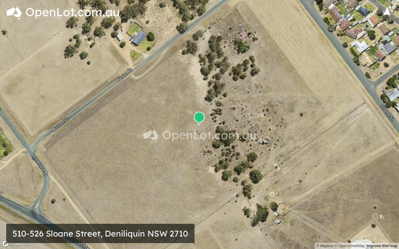 Satellite image for 510-526 Sloane Street, Deniliquin NSW 2710