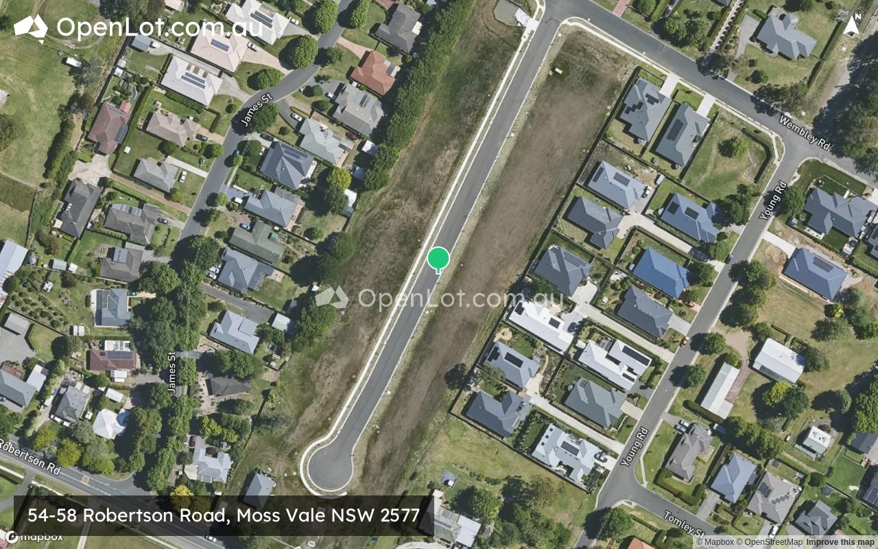 Satellite image for 54-58 Robertson Road, Moss Vale NSW 2577